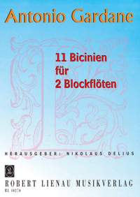 Gardane, A: Eleven Biciniae