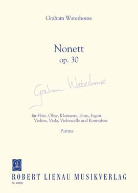 Waterhouse, G: Nonet op. 30