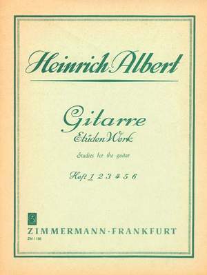 Heinrich Albert: Etudenwerk 1