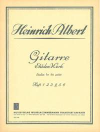 Heinrich Albert: Gitarre-Etüden Heft 4