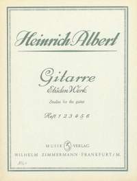 Heinrich Albert: Gitarre-Etüden Heft 5
