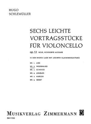 Hugo Schlemueller: Sechs leichte Vortragsstücke op. 12/2