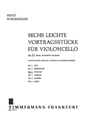 Hugo Schlemueller: Sechs leichte Vortragsstücke op. 12/3