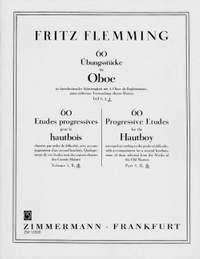 Flemming, F: 60 Oboe Pieces for Practice of Progressive Difficulty Part 3