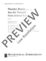 Blumer, T: From Animal Kingdom op. 57a Product Image