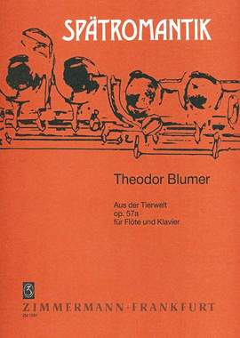 Blumer, T: Aus der Tierwelt op. 57a