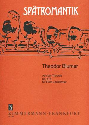 Blumer, T: Aus der Tierwelt op. 57a