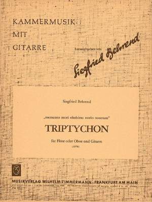 Siegfried Behrend: Triptychon memento mori ohshima norio nostrum