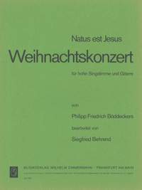 Philipp Friedrich Boeddecker: Natus est Jesus
