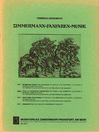 Friedrich Deisenroth: Zimmermann-Fanfaren-Musik Heft 2