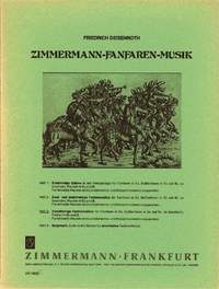 Friedrich Deisenroth: Zimmermann-Fanfaren-Musik Heft 3
