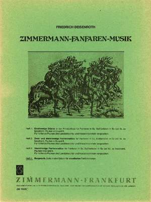 Friedrich Deisenroth: Zimmermann-Fanfaren-Musik Heft 4