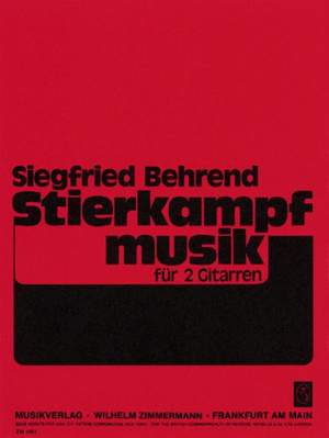 Siegfried Behrend: Stierkampf-Musik