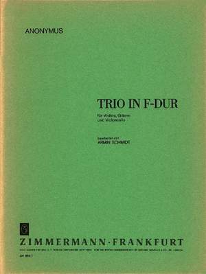 Anonymus 17th Century: Trio F major