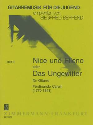 Carulli, F: ”Nice and Fileno“ or ”The Tempest“ op. 2 8