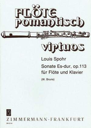 Spohr, L: Sonata E flat major op. 113