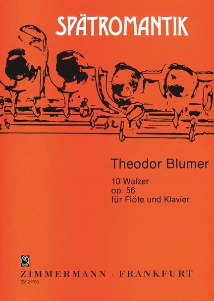 Blumer, T: 10 Walzer op. 56
