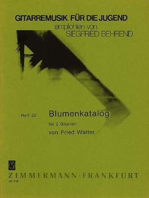 Fried Walter: Blumen-Katalog
