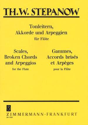 Stepanow, T W: Tonleitern, Akkorde und Arpeggien