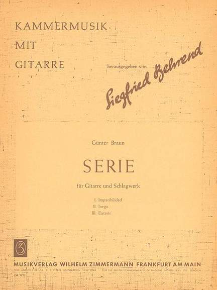 Guenter Braun: Serie