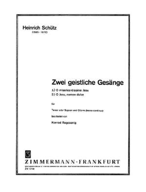 Schuetz, H: Two Religious Songs