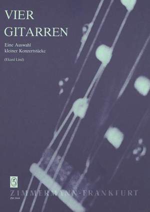 Vier Gitarren