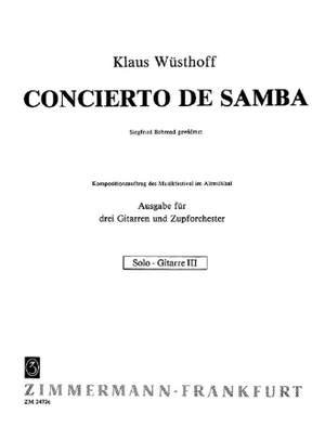 Klaus Wuesthoff: Concierto de Samba