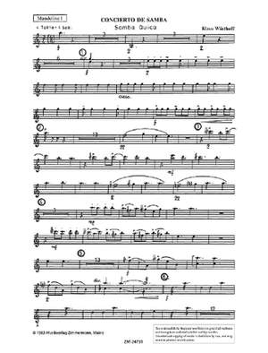 Klaus Wuesthoff: Concierto de Samba