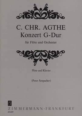 Carl Christian Agthe: Konzert G-Dur
