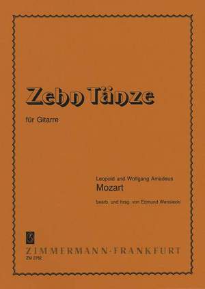 Leopold Mozart: Zehn Tänze