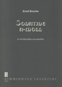 Ernst Boucke: Sonatine a-Moll