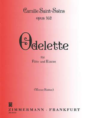 Saint-Saëns, C: Odelette op. 162