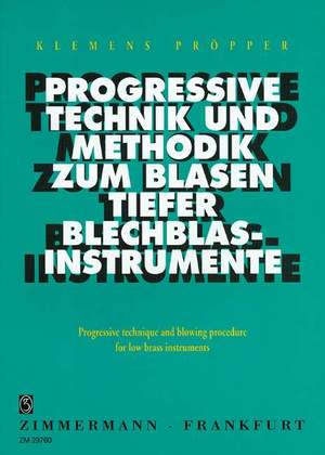 Proepper, K: Progressive technique and blowing procedure