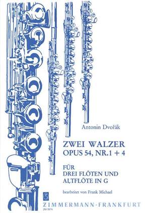 Dvořák, A: Two Waltzes op. 54/1+4
