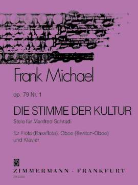 Michael, F: The Voice of Culture op. 79/1