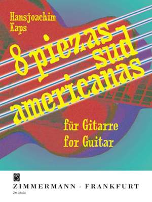 Kaps, H: 8 Piezas Sudamericanas