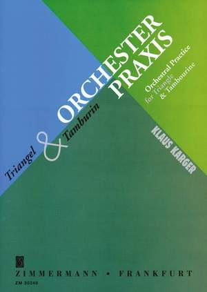 Klaus Karger: Orchesterpraxis