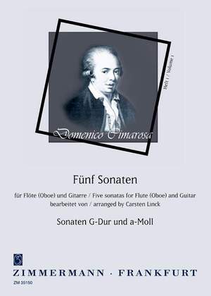 Cimarosa, D: 5 Sonaten Issue 1