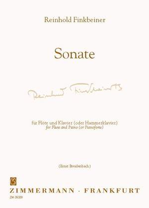 Reinhold Finkbeiner: Sonate