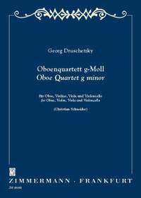 Druschetzky, G: Oboenquartett g-Moll