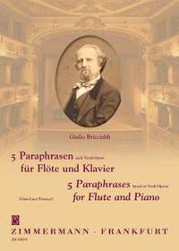 Briccialdi, G: Five Paraphrases based on Verdi-Operas
