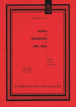 E. Prill: Schule Fur Bohmflote 1 Op.7