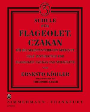 E. Kohler: Schule Fur Flageolet