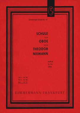 Niemann, T: Schule für Oboe kplt.
