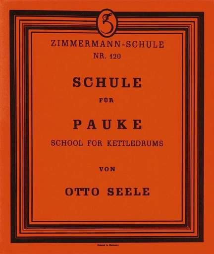 Otto Seele: Schule für Pauke