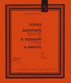 Nikolaj M. Fedorow: Schule für Saxophon Teil 1