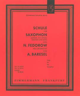 N. Fedorow: Schule Fur Saxophone (Compleet)