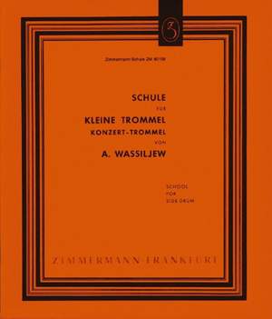A. Wassiljew: Schule für Trommel (Konzert)