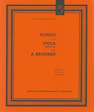 Adolf Brunner: Schule für Viola