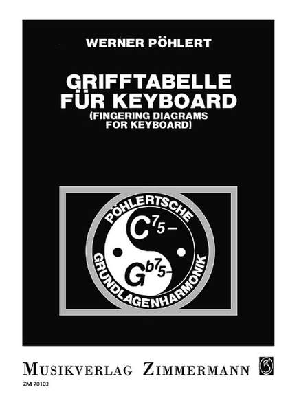 Werner Poehlert: Grifftabelle